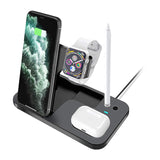 4-in-1 Wireless Charging Stand For Apple Devices