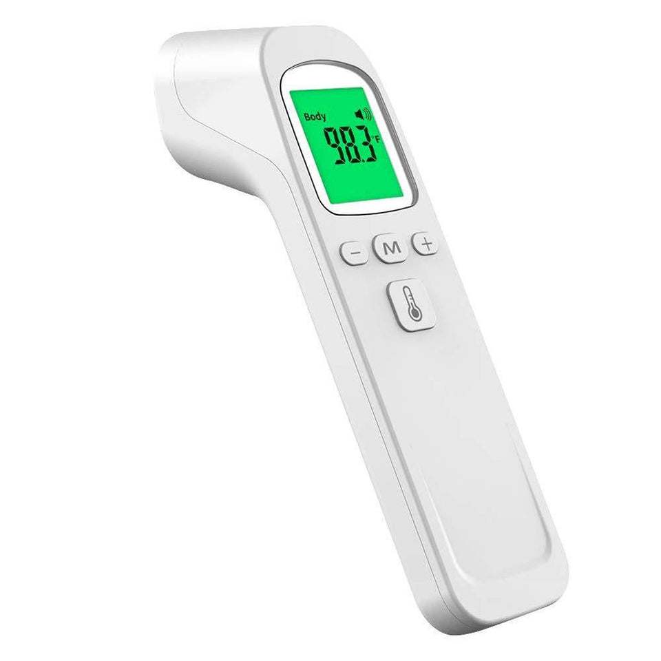 Handheld Infrared Forehead Thermometer Reader With Alarm & Memory Function