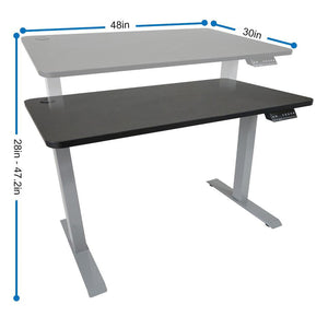 Electric Height Adjustable Standing Desk | 48x30 in