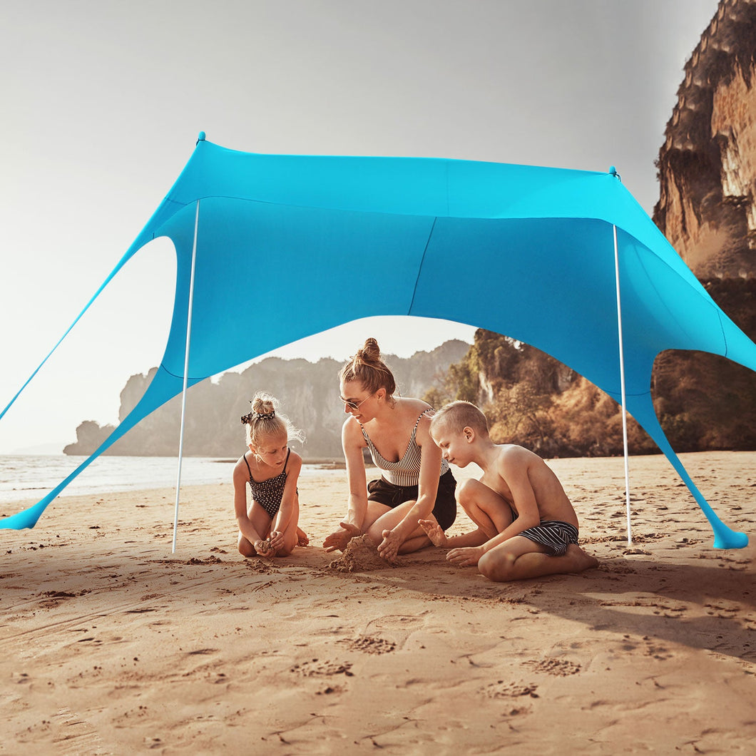 Pop Up Beach Tent - Large, 20ft Diameter | Gorilla Gadgets