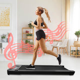 Portable Treadmill - Bluetooth Speaker, Remote Control, LED Display